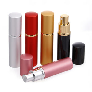 Delicate Aluminum Refillable Perfume Atomizer Sprayer, Portable Empty Spray for Perfume Fragrance Essential oil, 10% Discount