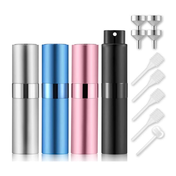 2023 New Portable Mini Refillable Twist Perfume Atomizer Bottle, Small Empty Traval Atomizer Perfume Bottle - Image 6
