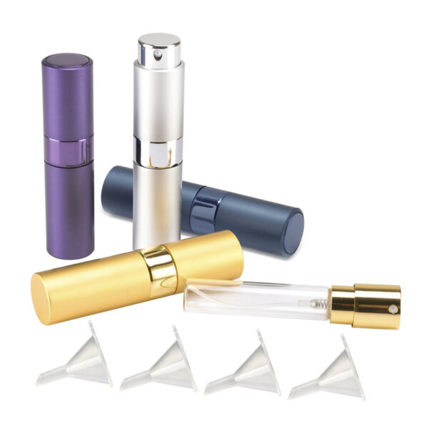 2023 New Portable Mini Refillable Twist Perfume Atomizer Bottle, Small Empty Traval Atomizer Perfume Bottle - Image 7