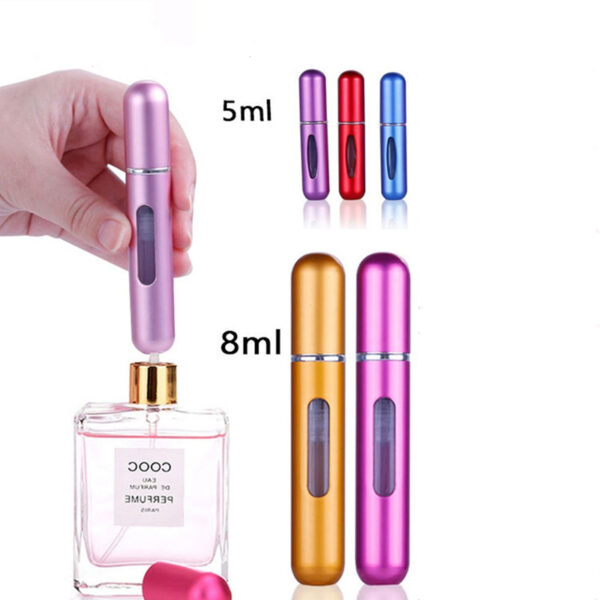 Portable Mini 5ml Refillable Perfume Atomizer Bottle, Refillable New Perfume Spray, Atomizer Perfume Bottle for Traveling - Image 3