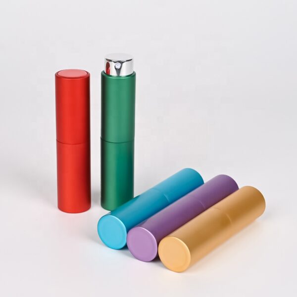 Portable Aluminum Empty Reusable Mini Pocket Fancy Refillable Spray Perfume Bottle for Sale - Image 5