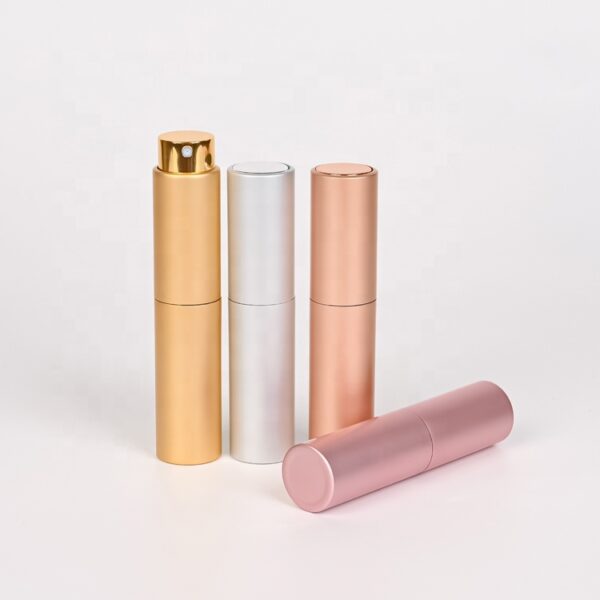 Portable Aluminum Empty Reusable Mini Pocket Fancy Refillable Spray Perfume Bottle for Sale - Image 4