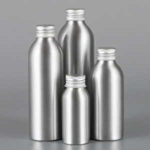 New Arrival! Empty 15-1000ml Aluminum Bottle Refillable Bottle Storage Liquid Cosmetic Lotion Container with Cap or Sprayer