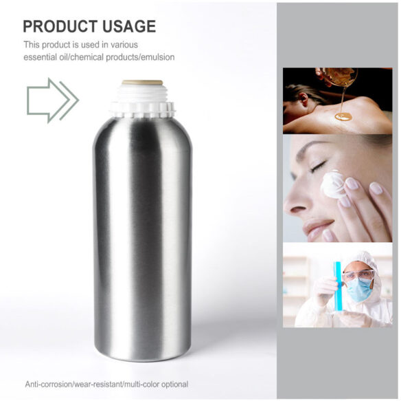 Customized Metal Fancy Small Empty Gold 100ml Perfume Olive Essential Oil Bottles - Image 7