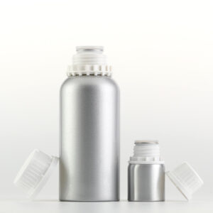 Free samples 50ml 100ml 250ml 500ml 1000ml 1L aluminum oil bottle with pilfer proof cap for frangrance