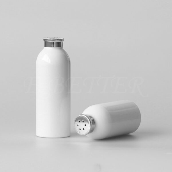Wholesale metal luxury 50ml, 100ml, 200ml shaker bottle empty aluminum powder bottle for talcum powder, dry shampoo - Image 6