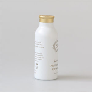 High Quality 100% Recyclable Aluminum Shaker Bottle With Screw Cap Refillable Talcum Powder Shaker Bottle