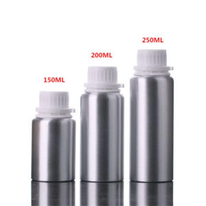 Custom Sample Small Decorative 10ml Gold Cap Essential Oil Aluminium Bottles for Diffuser Humidifier