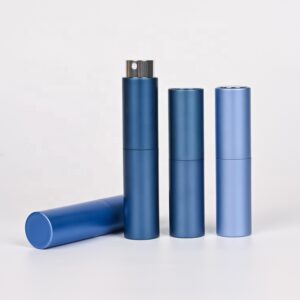 Portable Aluminum Empty Reusable Mini Pocket Fancy Refillable Spray Perfume Bottle for Sale