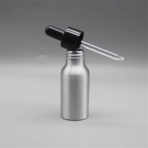 Supply Wholesale Price Mini 40ml Dropper Bottle Clear Gold Bottles for Oil - Image 7
