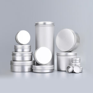 Professional Customized Mini Jam Aluminum Tin Mixed Jar with Screw Lid Cap