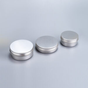 High Quality Newest Eco-Friendly Colorful 500ml Silver Coated Aluminum Nail Gel Jar
