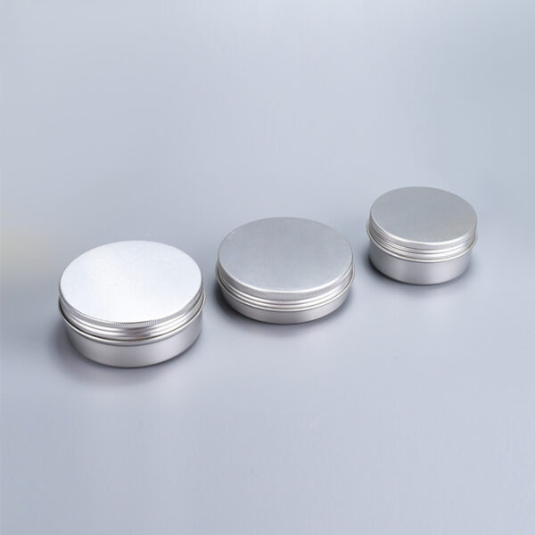High Quality Newest Eco-Friendly Colorful 500ml Silver Coated Aluminum Nail Gel Jar