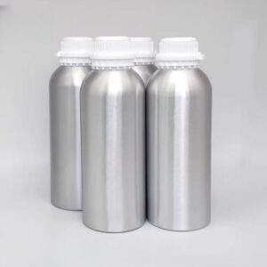 New Product Empty 200ml Olive Aluminium Steel Essential Oil Bottles for Hair