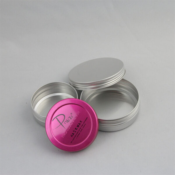 Innovative Induction Heat Sealing Glossy White Aluminum Foil Cans Jar with Lid