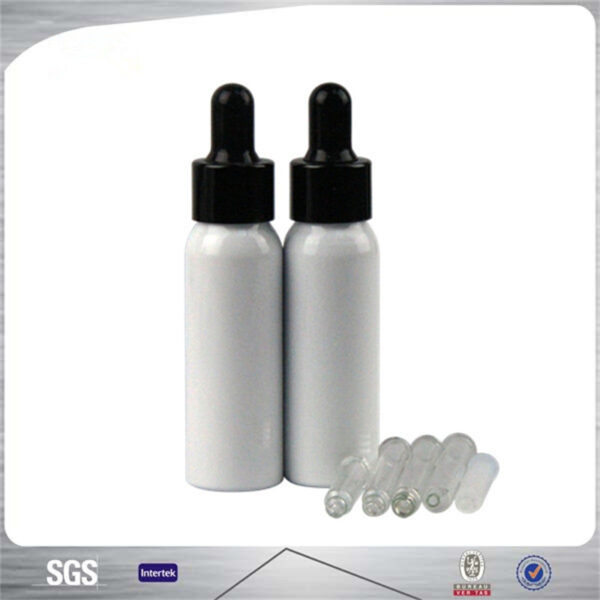 Small Round Transparent Sample 1ml 10ml Matte Black Liquid Eye Dropper Bottles - Image 6