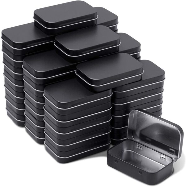 Food Grade 400g Square Frosted Aluminum Tin Canister Jar with Screw Lid